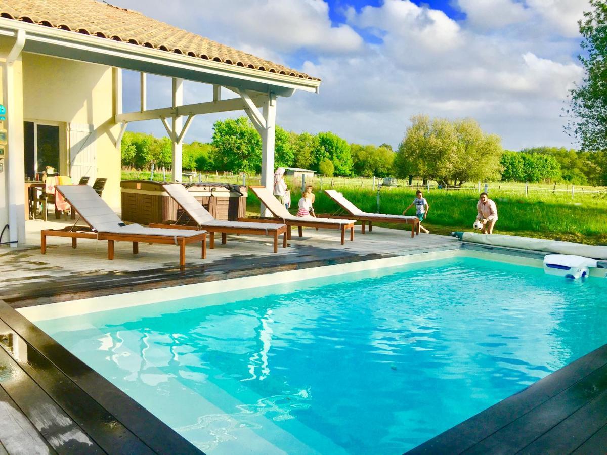 La Villa Landaise Sainte-Eulalie-en-Born Kültér fotó