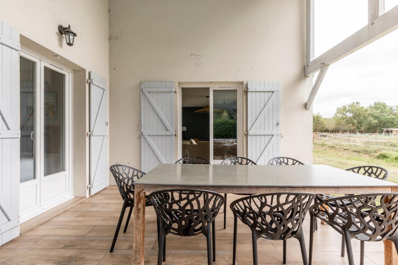 La Villa Landaise Sainte-Eulalie-en-Born Kültér fotó