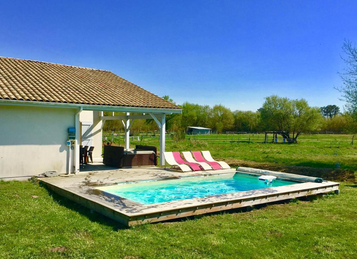 La Villa Landaise Sainte-Eulalie-en-Born Kültér fotó